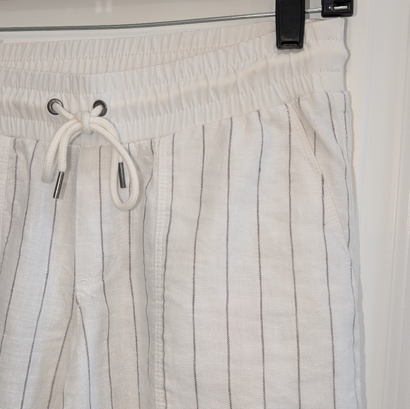 Athena Barrel Legged Linen Pants - Picture 3 of 5